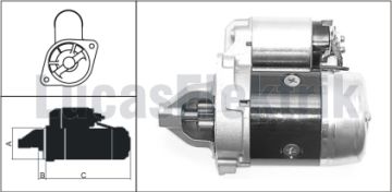 LUCAS 61924101 MARŞ MOTORU HYUNDAİ ACCENT