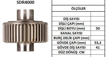 SDR4000  MARS DISLISI  NISSAN DATSUN PRIMERA  2.0,STANZAVOLVO 240D,740TD