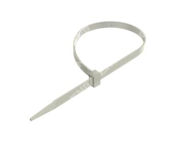 ENG 40 2202 ENG KABLO BAĞI 100*2,5mm  PK. BEYAZ PLASTİK KELEPÇE CIRT 100 ADET