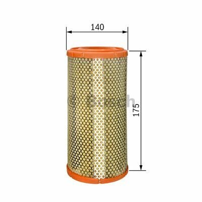 BOSCH_F026400061 Hava Filtresi HONDA filitre
