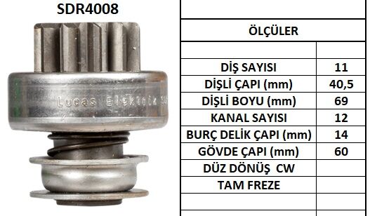SDR4008  MARS DISLISI-11DIS  NISSAN-DATSUN PA TROL D-SD 33