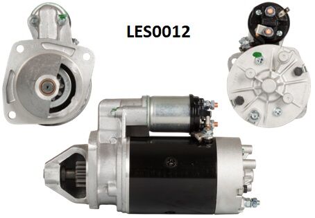 LUCAS LES 0012  MARŞ MOTORU 12V 10 DİŞ  CASE LUCAS TİP DAR GÖVDE