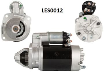 LUCAS LES 0012  MARŞ MOTORU 12V 10 DİŞ  CASE LUCAS TİP DAR GÖVDE