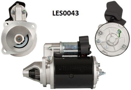 LUCAS LES 0043  MARŞ MOTORU 12V 10D.DODGE 250/950/ MASSEY FERGUSON 275 285