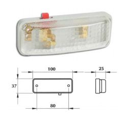 YD-D-0044 PL-103 İÇ AYDINLATMA LAMBASI BEYAZ LENS  SI