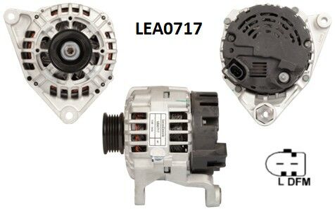 LEA0717  ALTERNATOR 14V/90A AUDI A4,A6 -SKODA  -VW PASSATL