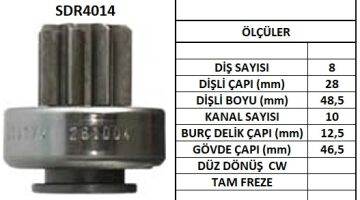 SDR4014  MARS DISLISI-8DIS NISSAN DATSUN