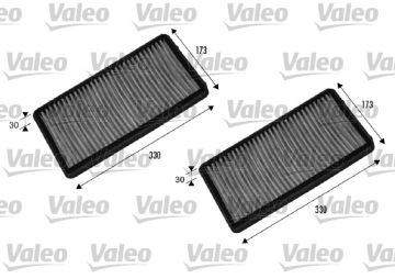 698857 KABİN FİLTRESİ (2'Lİ TK) BMW 7 E65 (11/01)  CA 64116921019
