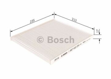 BOSCH_1987432254 Standart Polen Kabin Filtresi KIA filitre