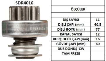 SDR4016  MARS DISLISI-11DIS NISSAN DATSUN ED3 3,FD6,FORKLIFT
