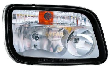 505801 MERCEDES ACTROS MOTORLU FAR SOL(2004-2008) 9438200361
