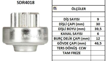 SDR4018  MARS DISLISI-9DIS HITACHI S108-116,S 108-61KAWASAKI SX440,SX550