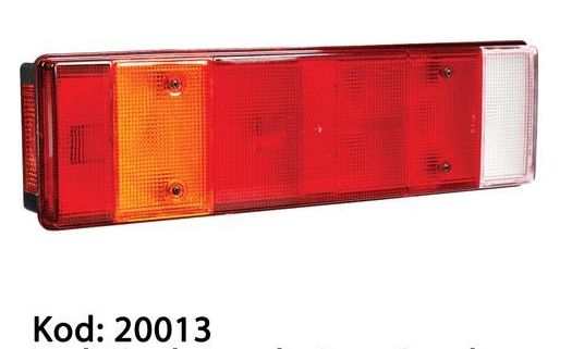 20013 7 FONKSİYONLU STOP LAMBASI KABLOLU