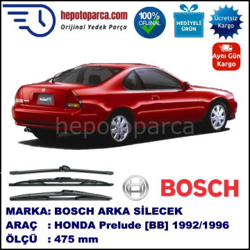 HONDA Prelude [BB] 475 mm 02.1992-09.1996 BOSCH Arka Silecek
