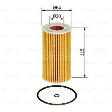 OPEL Frontera 2.2 DTI 09.1998 - 10.2002 BOSCH YAĞ FİLTRESİ filitre