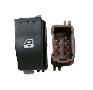 AN0454 ANAHTAR CAM  RENAULT CLIO II SAG MAVİ SOKET