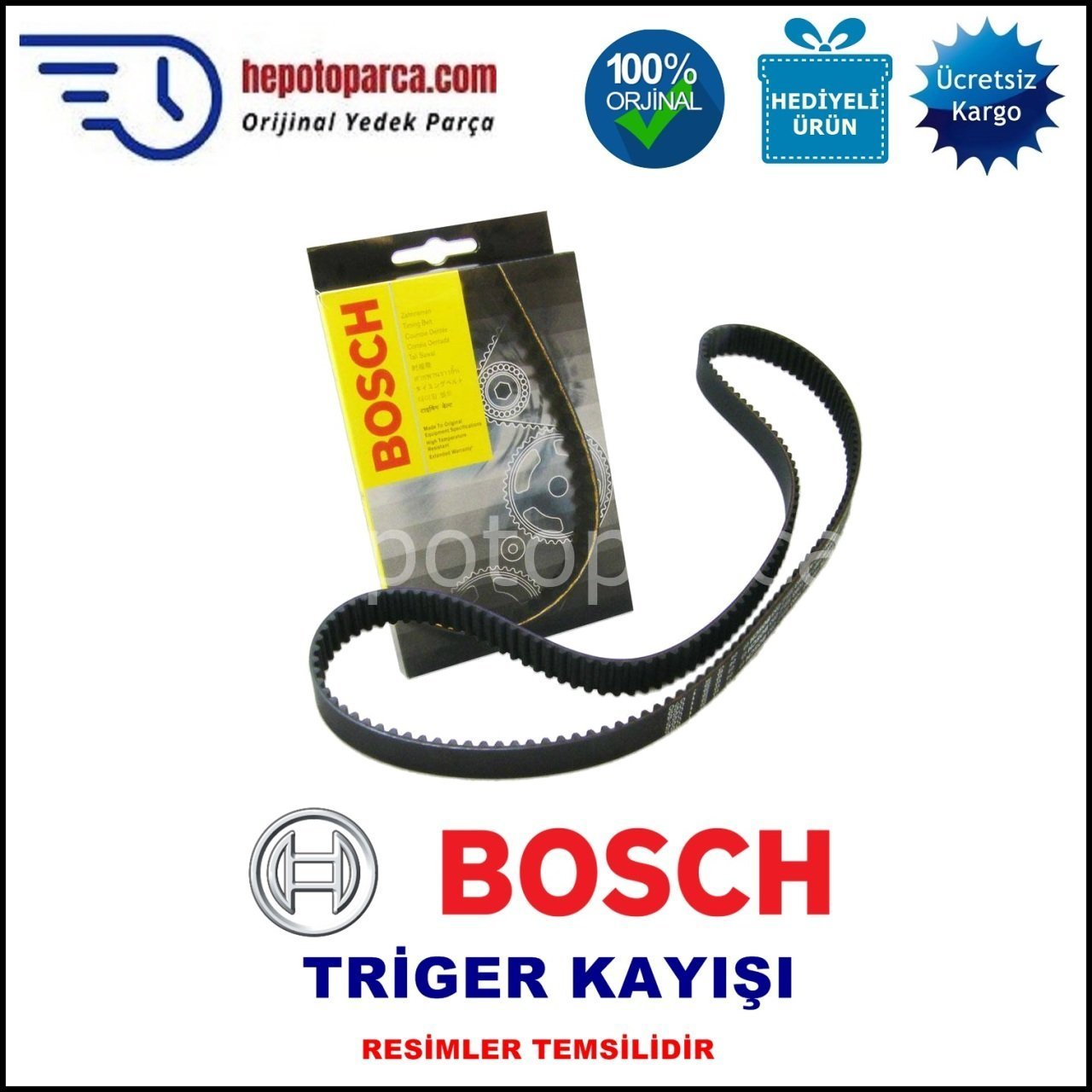 RENAULT Megane 3 III 1.5 dCi Coupe 09.2013- BOSCH TRİGER KAYIŞI