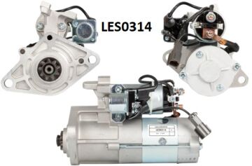 LUCAS LES 0314  MARŞ MOTORU 24V 9D YARDIMCI OTOMATİKLİ MITSUBISHI CANTER Y.M