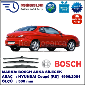 HYUNDAI Coupé [RD] 500 mm 05.1996-09.2001 BOSCH Arka Silecek