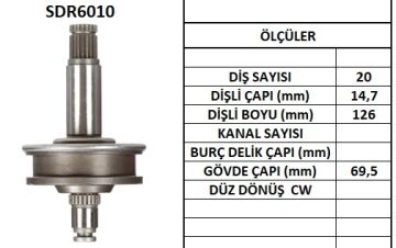SDR6010  MARS DISLISI-20DIS MITSUBISHI E2500  D XA,E3000NISSAN DATSUN FORKLIFT