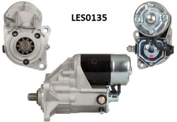 LES 0135  MARŞ MOTORU 12V 10D TERS KAFA PERKINS NİPPON