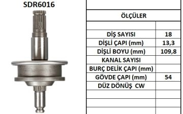 SDR6016  MARS DISLISI-18DIS FIAT IVECO