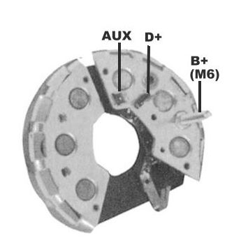 REC 202 DİYOT TABLASI CİVATALI BMW / VW / AUDI DIE 1318566