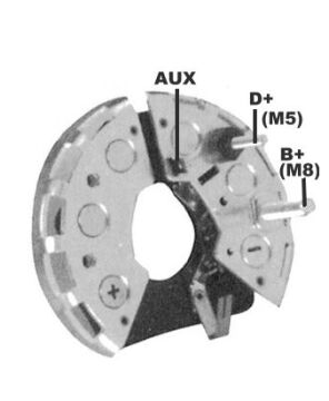 REC 209 DİYOT TABLASI 6mm  VİDALI AUDI / BMW