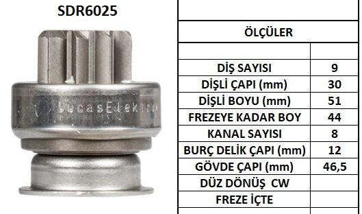 SDR6025  MARS DISLISI-9DIS  MITSUBISHI-SUZUKI  VITARA-NISSAN DATSUN