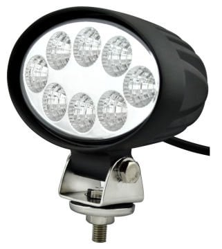 L1002 9V-36V OVAL TP WORK LAMP 8 LED 24W