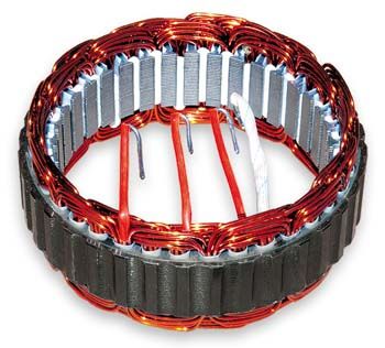 YAVUZ 10556 STATÖR 80 AMP.BELDE OTOBÜS 4 UÇLU TEK ÇIKIŞ