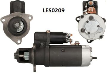 LUCAS LES 0209  MARŞ MOTORU 24V 39MT 6.7 KW 11 DİŞ BMC PROFESYONEL