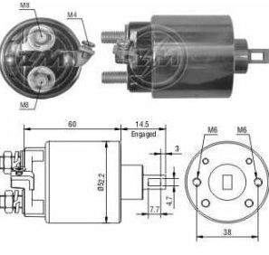 TYPER 2241   MARŞ OTOMATİĞİ ASTRA 1,5-1,7 DİZEL(2473) OPEL COMBO 211437613
