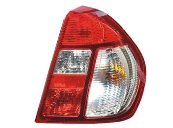 ÇERKEZ-CVR-119 RENAULT CLIO 2004-2008 ŞEFFAF STOP SOKETSİZ SOL