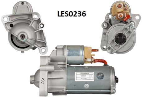 LES 0236  MARŞ MOTORU 2,2KW MASTER 2200 VALEO TİP RENAULT