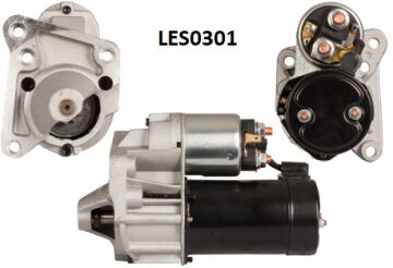 LES 0301  MARŞ MOTORU 12V R9/11/21 ŞAN 1.1 KW 10 D RENAULT