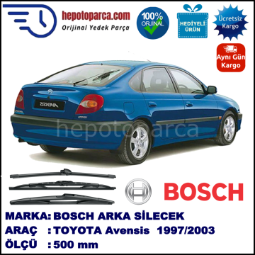 TOYOTA Avensis Liftback [T22] 500 mm 10.1997-01.2003 BOSCH Arka Silecek