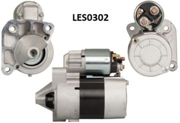 LUCAS LES 0302  MARŞ MOTORU 12V MEGAN II 8 DİŞ   RENAULT