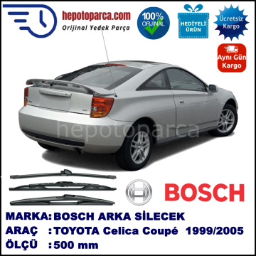 TOYOTA Celica Coupé [T23] 500 mm 08.1999-09.2005 BOSCH Arka Silecek