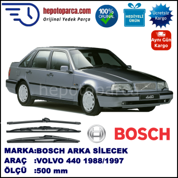 VOLVO 440  500 mm 09.1988-07.1997 BOSCH Arka Silecek