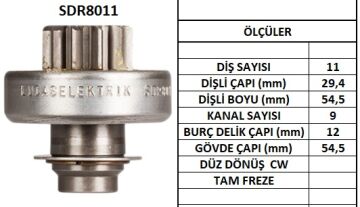 SDR8011  MARS DISLISI-11DIS  PEUGEOT 405D - V OLVO - JPX JEEPRENAULT CLIO D,19D,21D