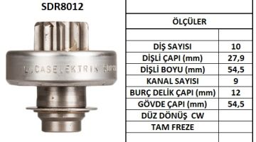 SDR8012  MARS DISLISI-10DIS CITROEN XSARA ZXD  -PEUGEOT 106DROVER 115D-TATRA PICKUP