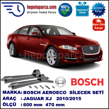 JAGUAR XJ  08.2010-..., 600 / 470 mm. BOSCH AEROECO Aparatlı Muz Silecek
