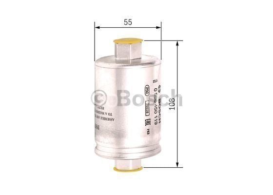 ROVER 220 2.0 GTi 16V 09.1991 - 06.1996 BOSCH BENZİN FİLTRESİ