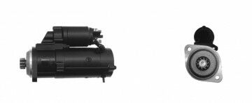 MS293  MARŞ MOTORU 12V 3KW 10 DİŞ JOHN DEERE CLARK LETRİKA MAHLE 11.131.789 AZE4655 11131789