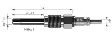 SVAC-934 SV190 KIZIDIRMA BUJİSİ ALFA ROMEO 156 2.4 JTDİ