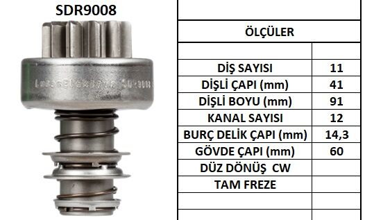 SDR9008  MARS DISLISI-11DIS ZETOR TRAKTOR