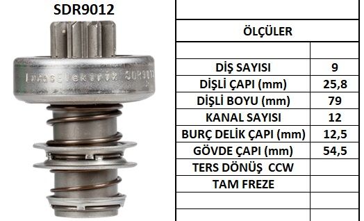 SDR9012  MARS DISLISI-9DIS SKODA FAVORIT,FELI CIA-MITSUBISHI