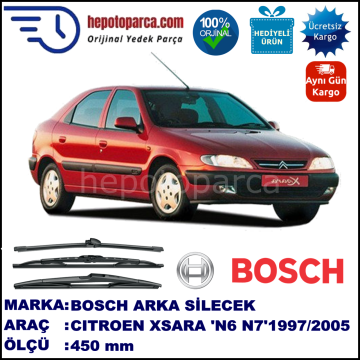 CITROEN Xsara [N6, N7] 450 mm 07.1997-12.2005 BOSCH Arka Silecek