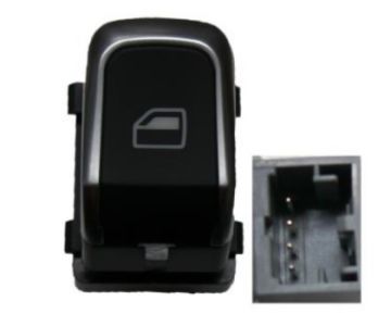 AU514 KOBE CAM ANAHTARI Q3/A-6/A-7 TEKLİ KROM 2013